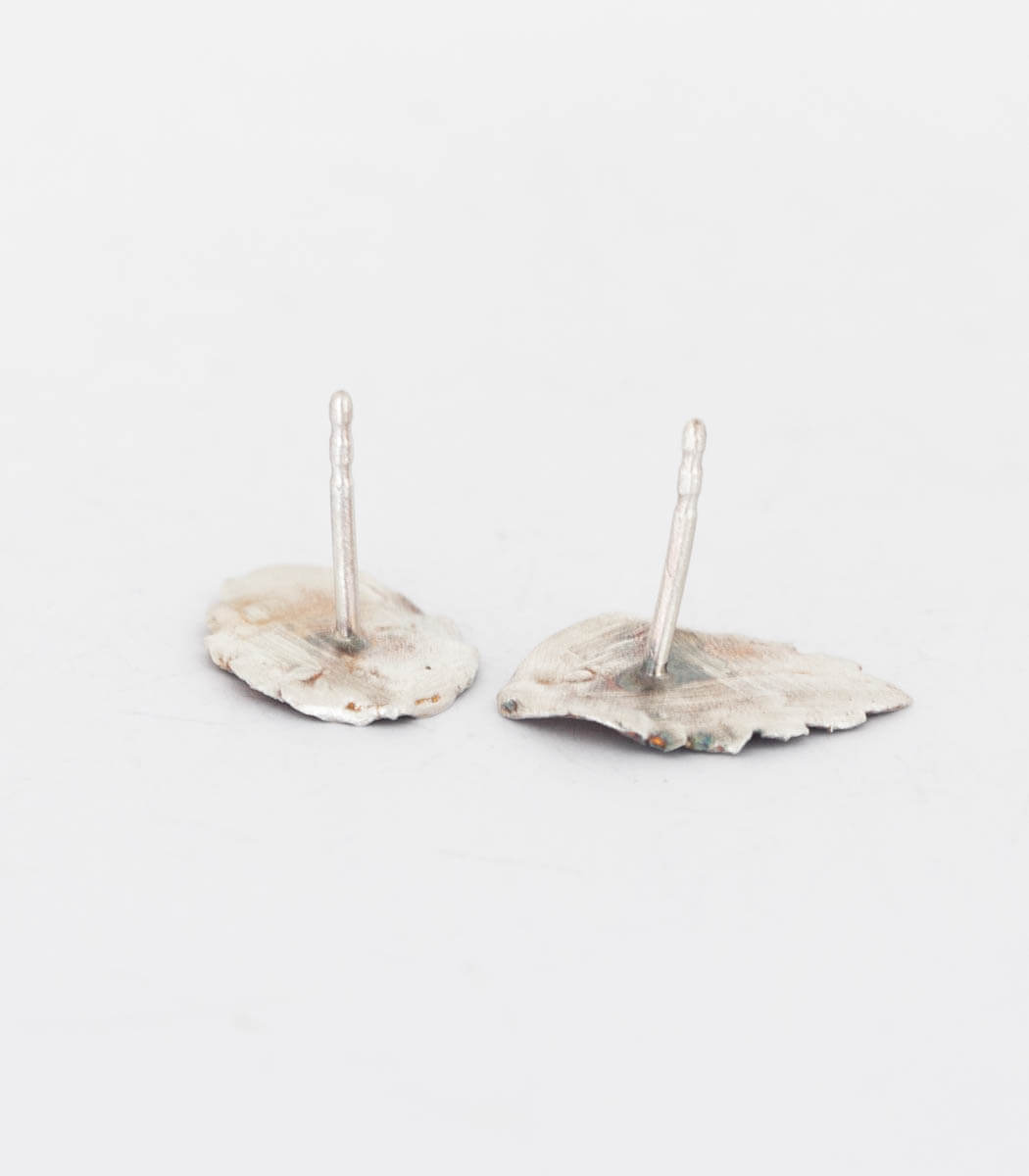 Silber Ohrstecker Melisse