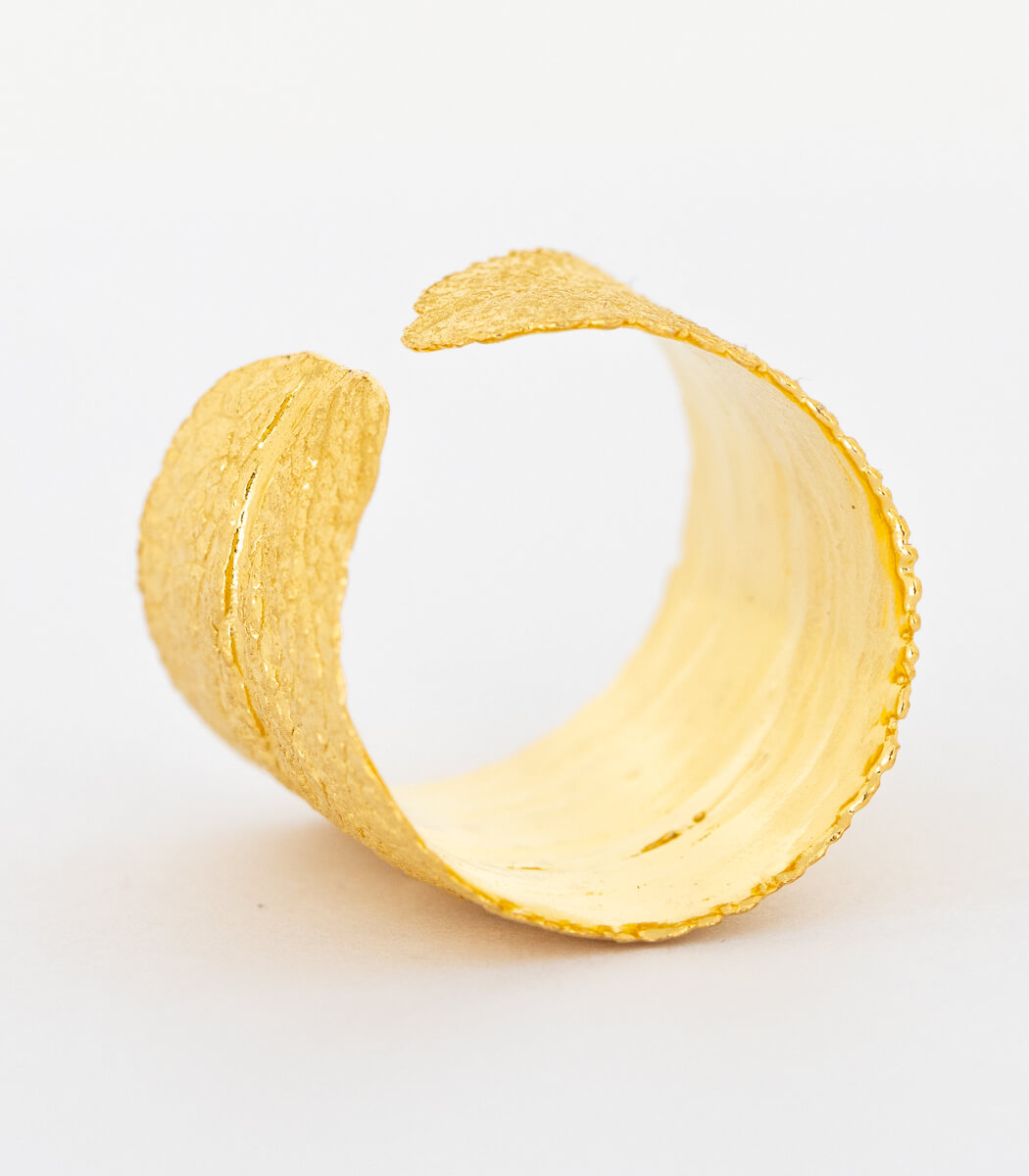 Gold Ring Salbei Gr. 54