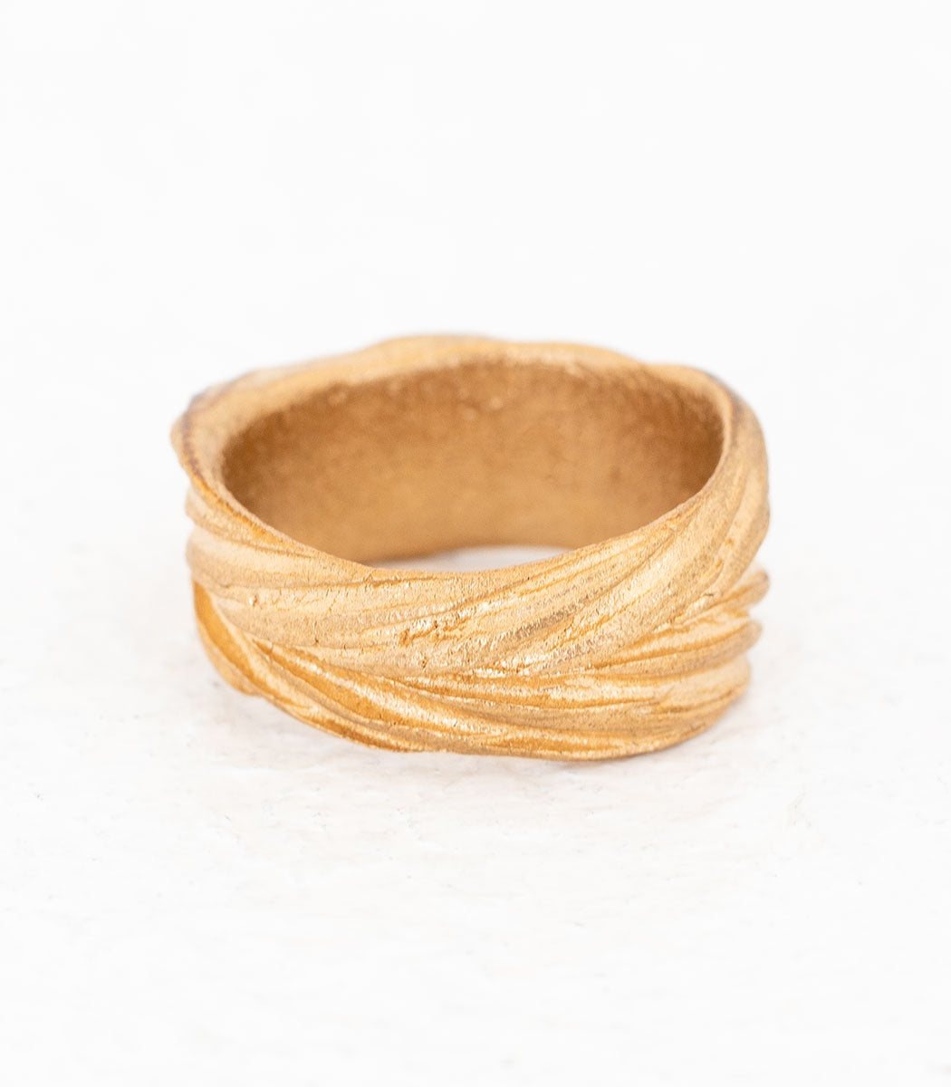Bronze Ring Getreideähre Gr. 56