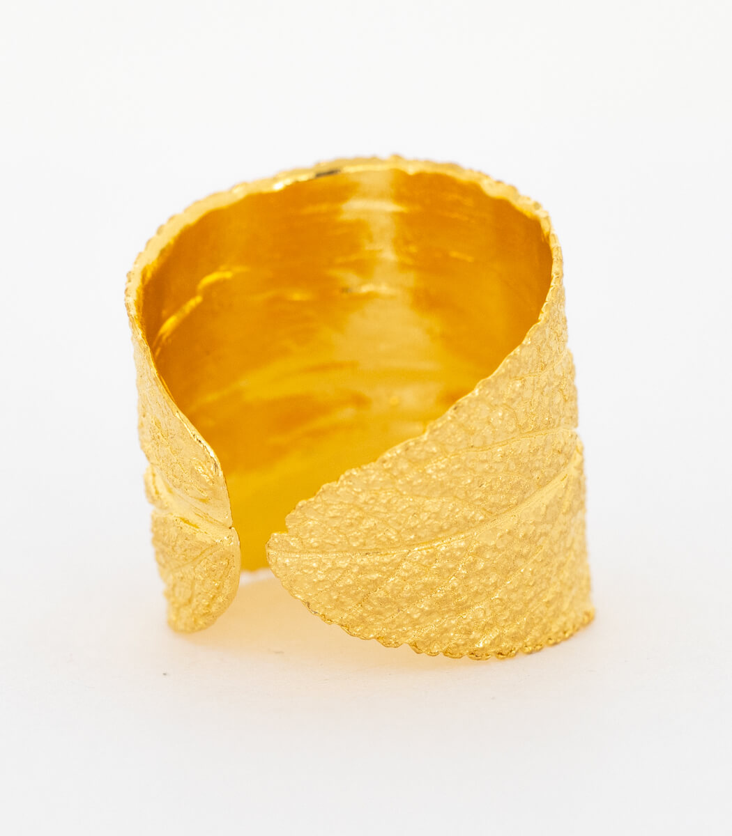 Gold Ring Salbei Gr. 54