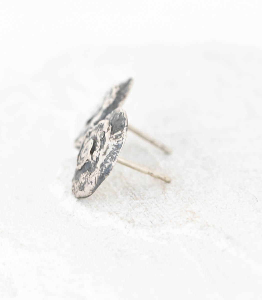 Silber Ohrstecker Schnecken