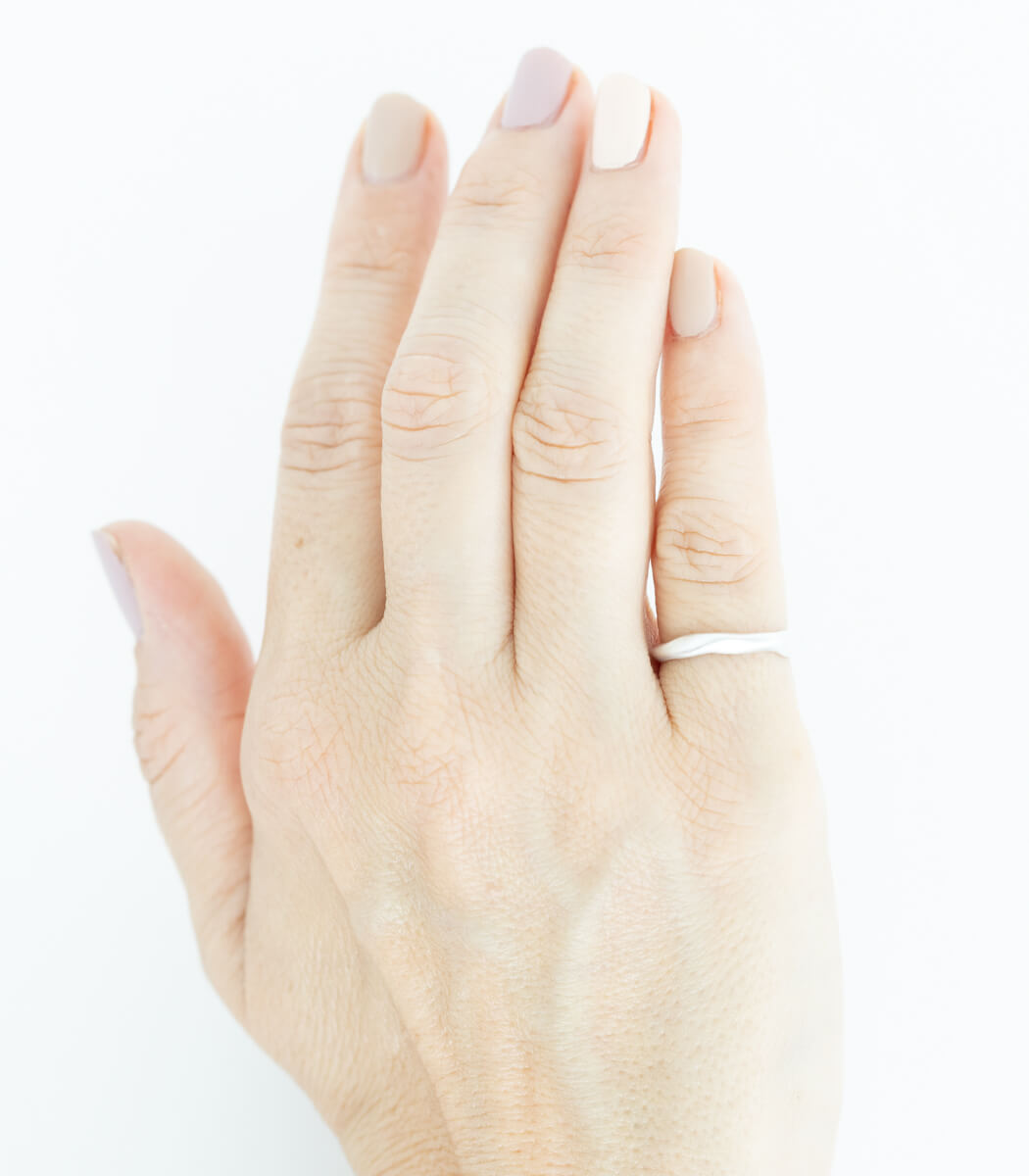 Silber Ring Natural Gr. 51