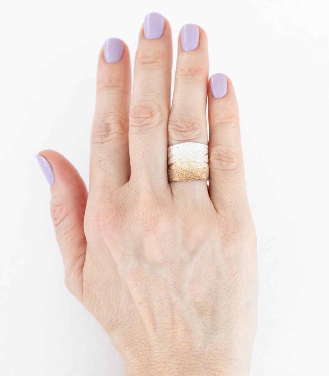 Salbei Ring Silber Gr. 56