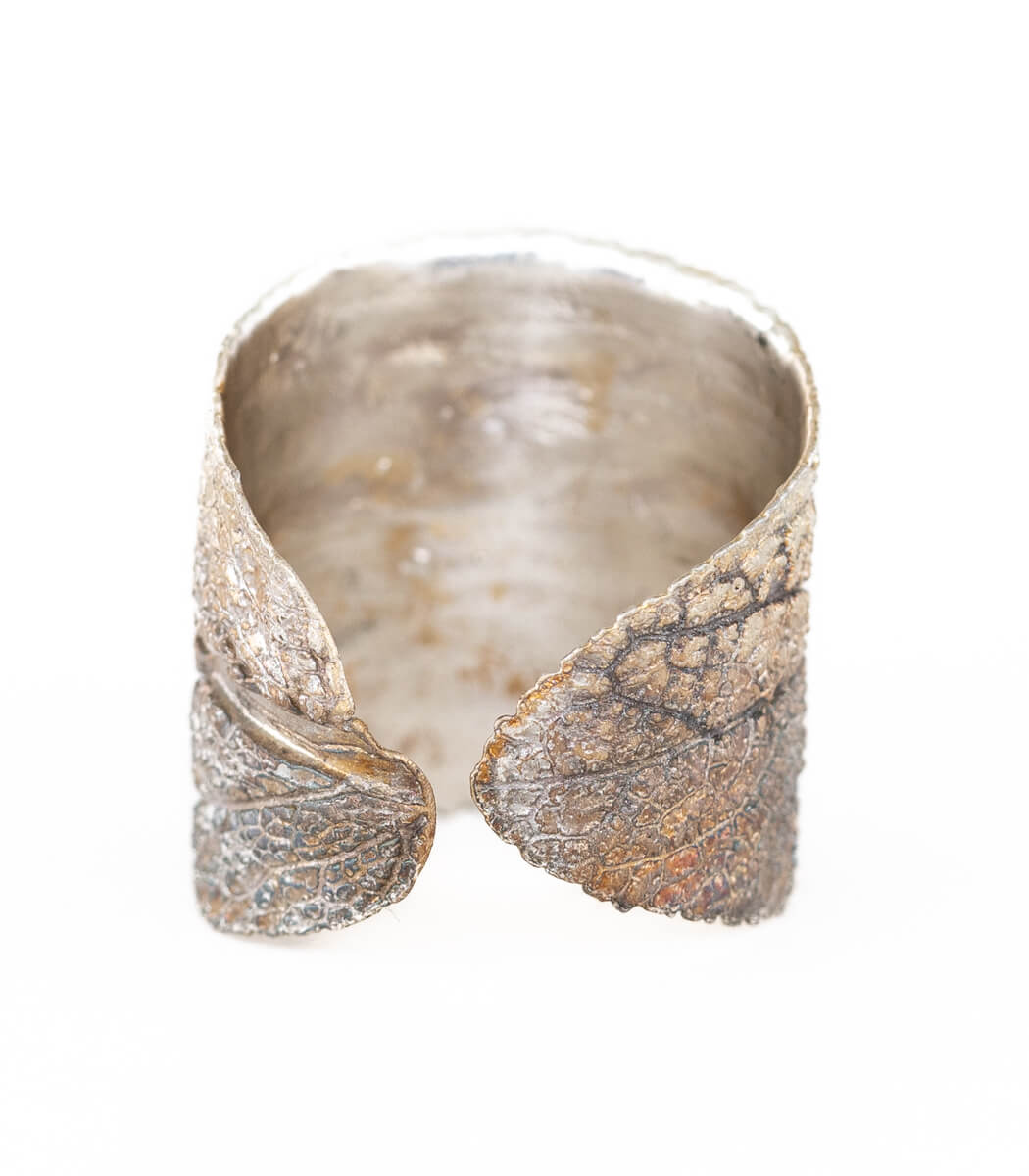 Silber Ring Salbei Gr. 54