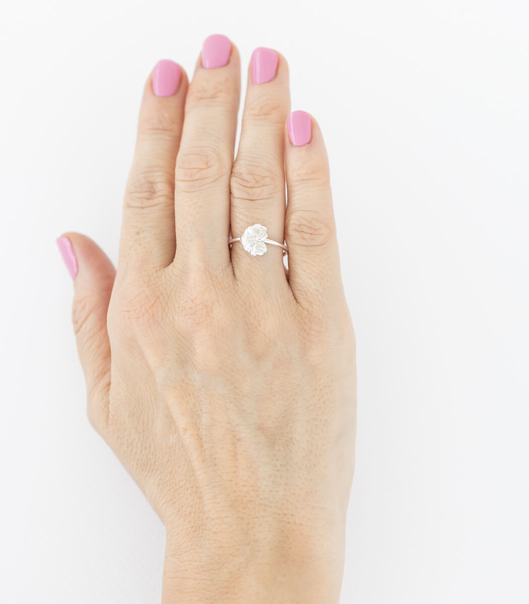Gundermann Ring Silber Gr. 56
