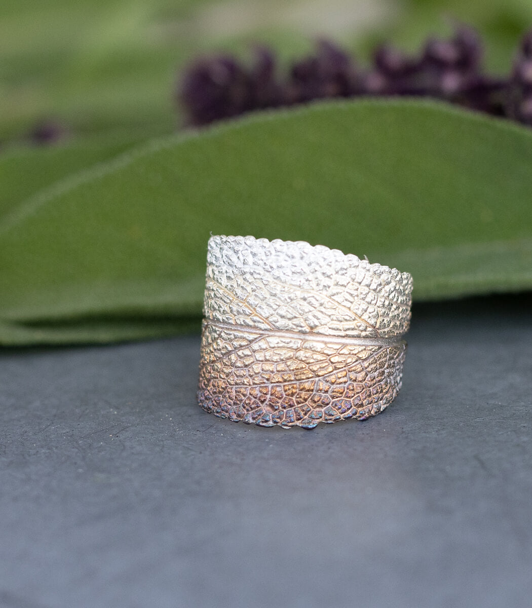 Salbei Ring Silber Gr. 56