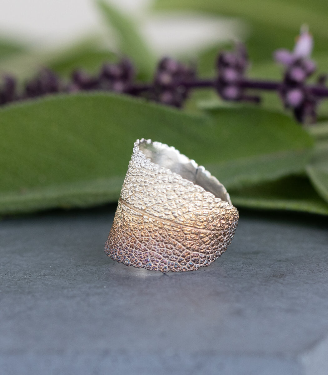Salbei Ring Silber Gr. 59