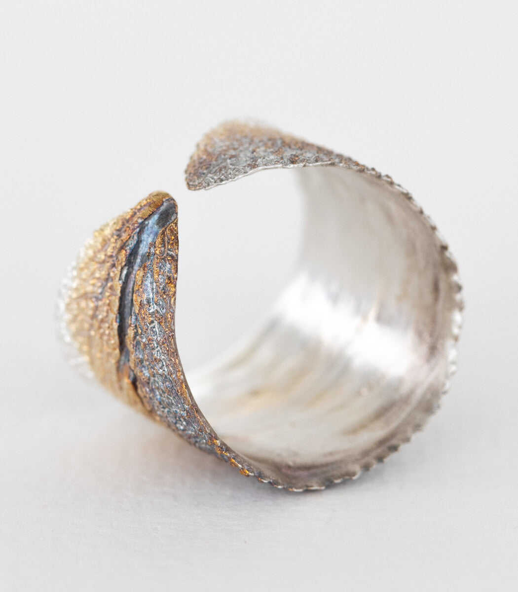 Silber Ring Salbei Gr. 56