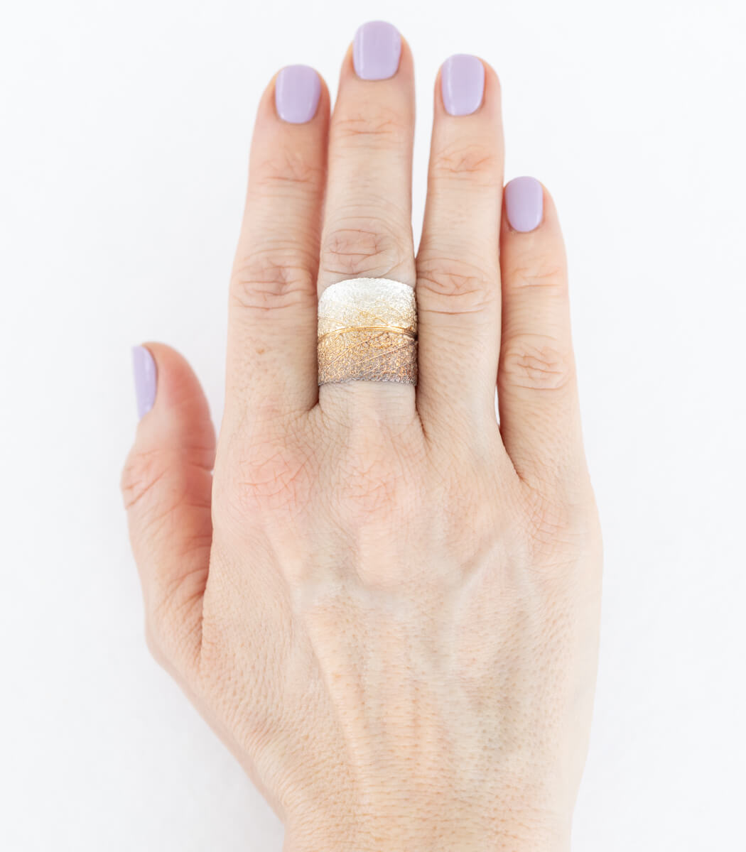 Salbei Ring Silber Gr. 59