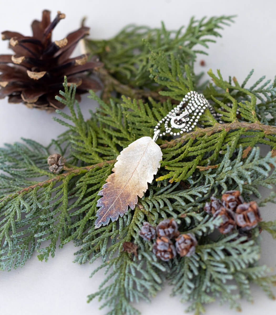 Eberesche Anhänger Silber