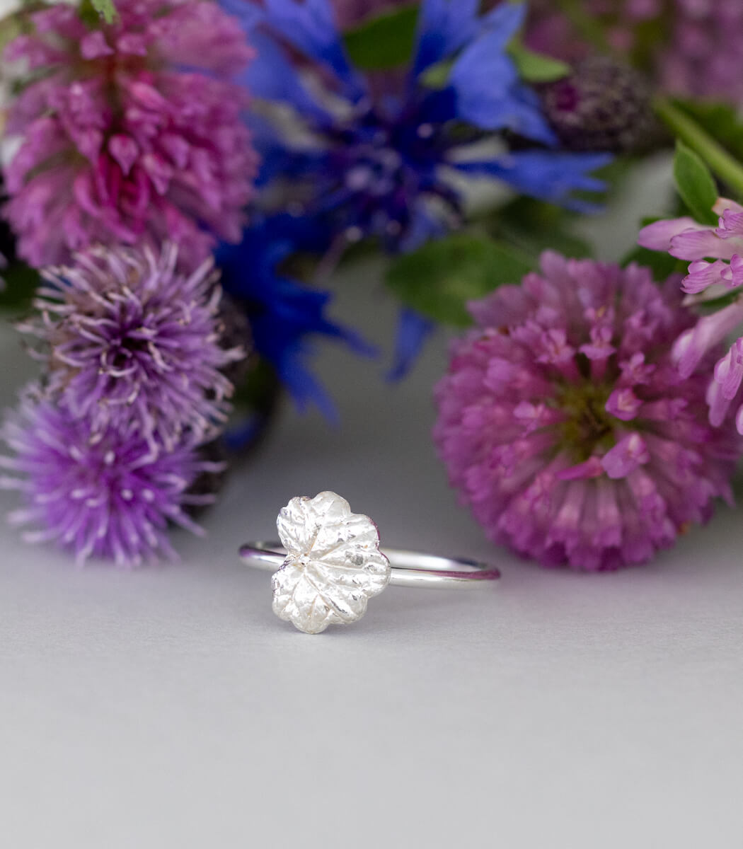 Gundermann Ring Silber Gr. 56