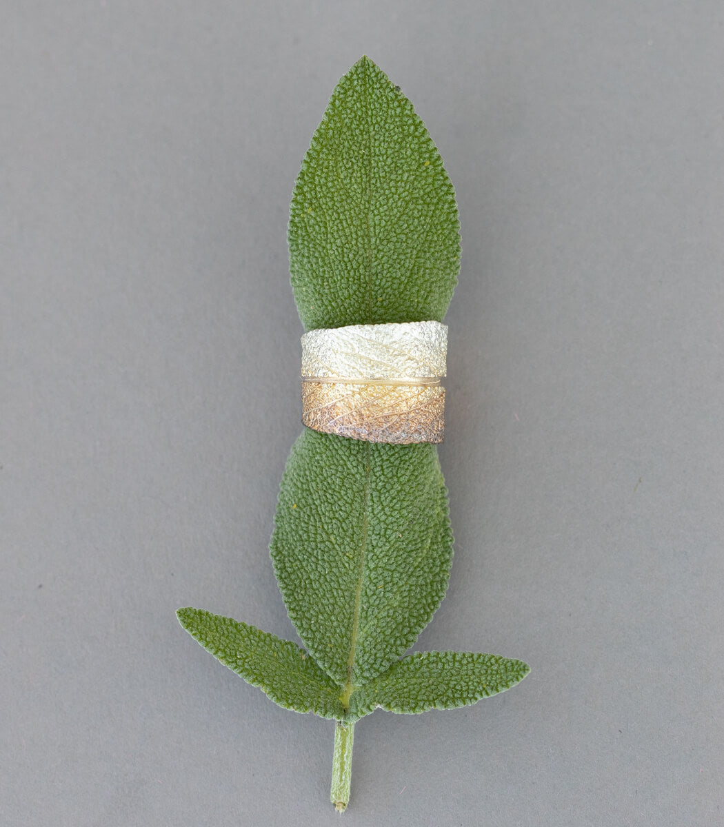 Salbei Ring Silber Gr. 58