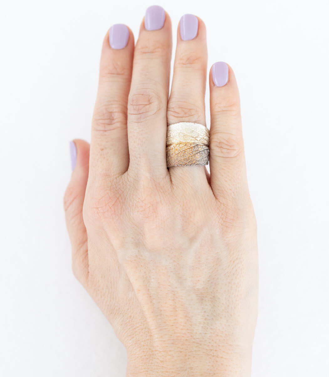 Salbei Ring Silber Gr. 60