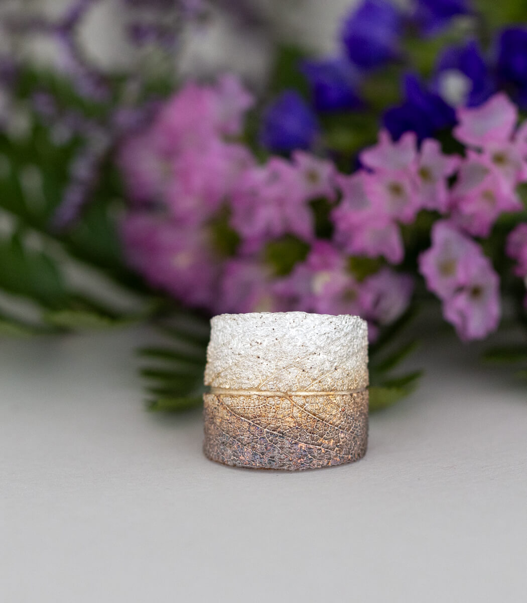 Salbei Ring Silber Gr. 57