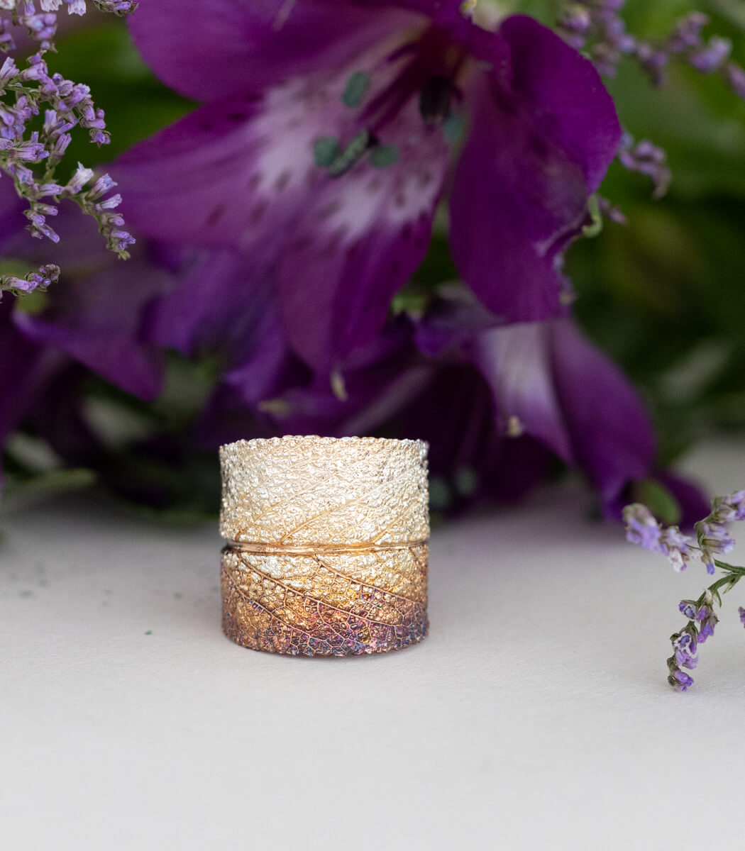 Salbei Ring Silber Gr. 55