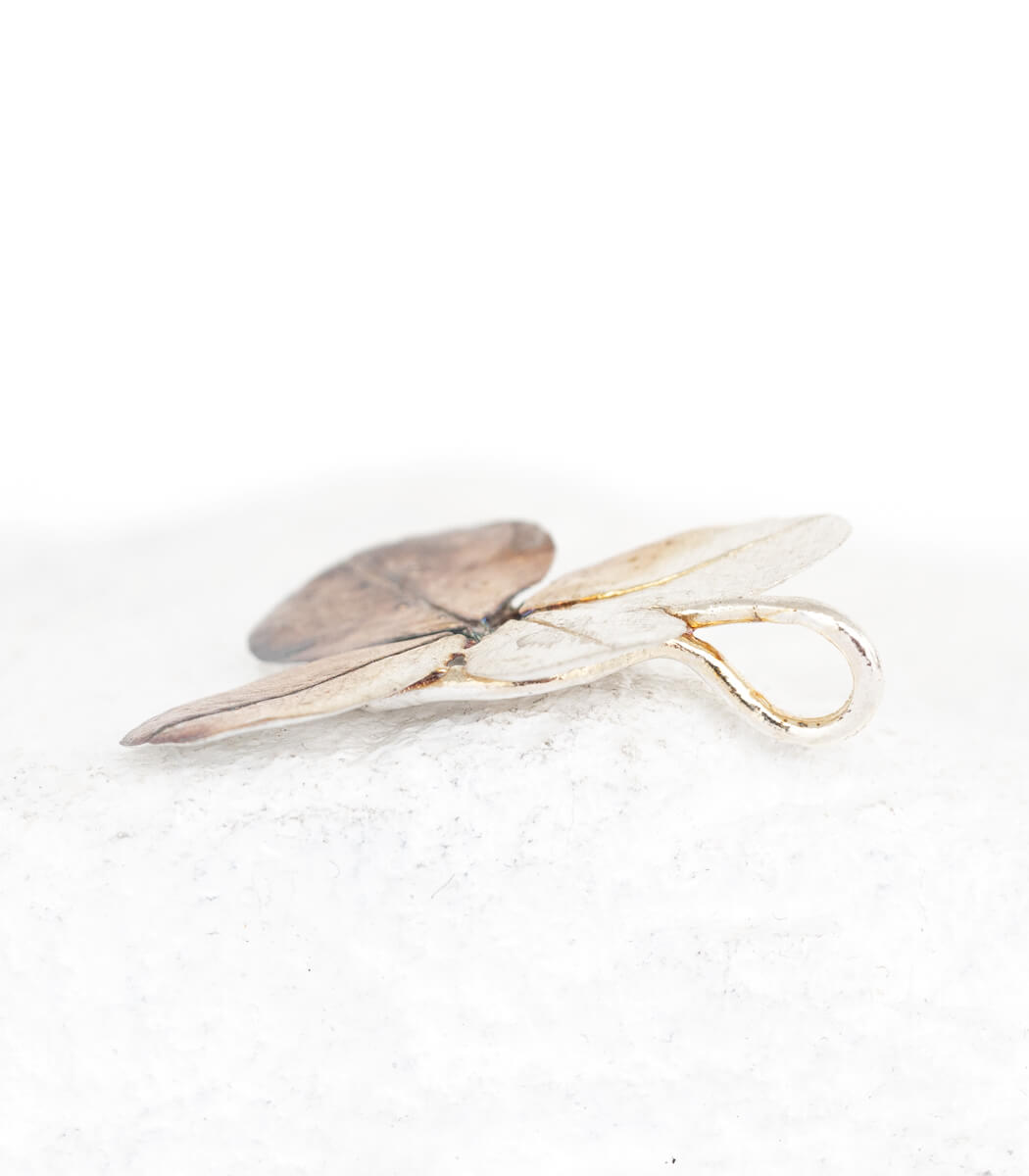 Four-leaf clover pendant silver