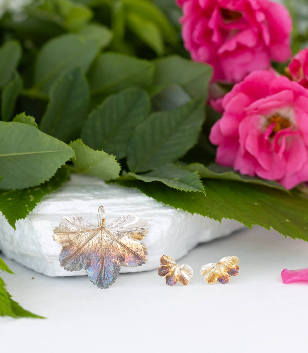 Frauenmantel Schmuck Set