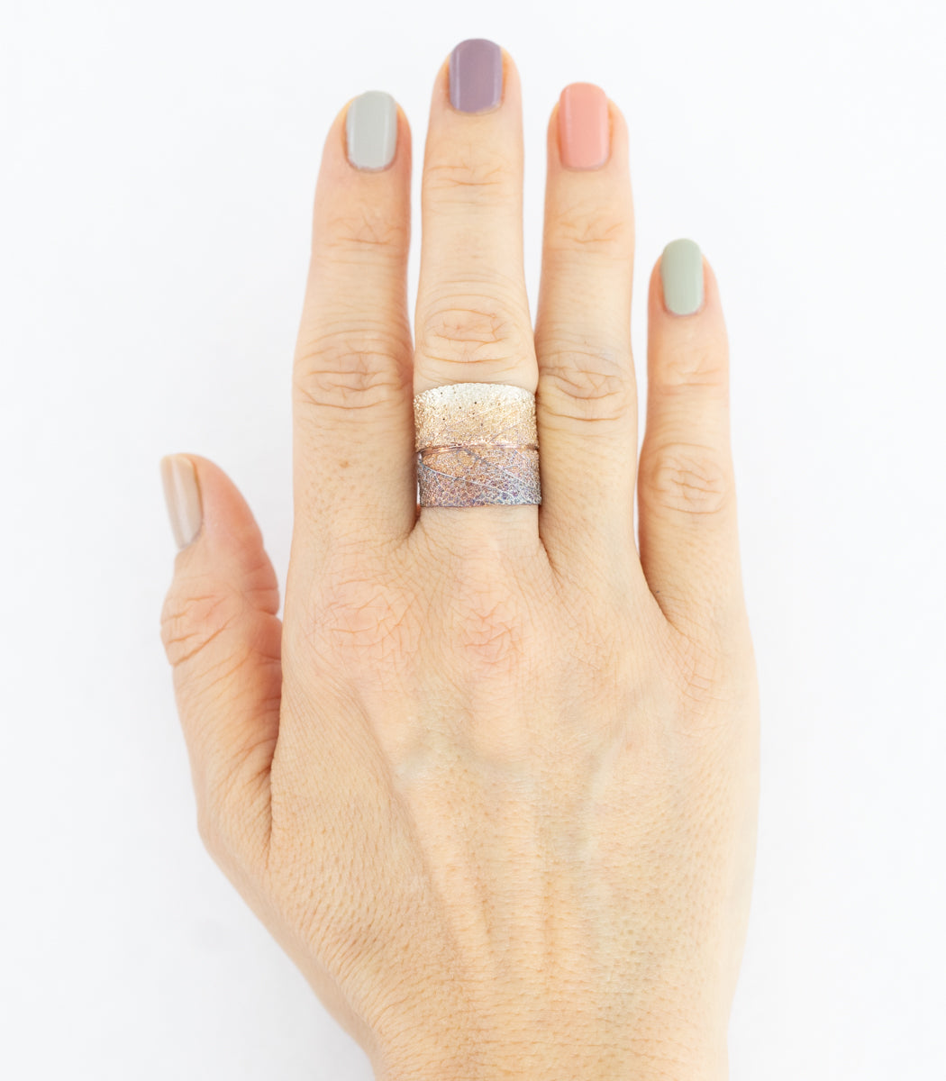 Salbei Ring Silber Gr. 60