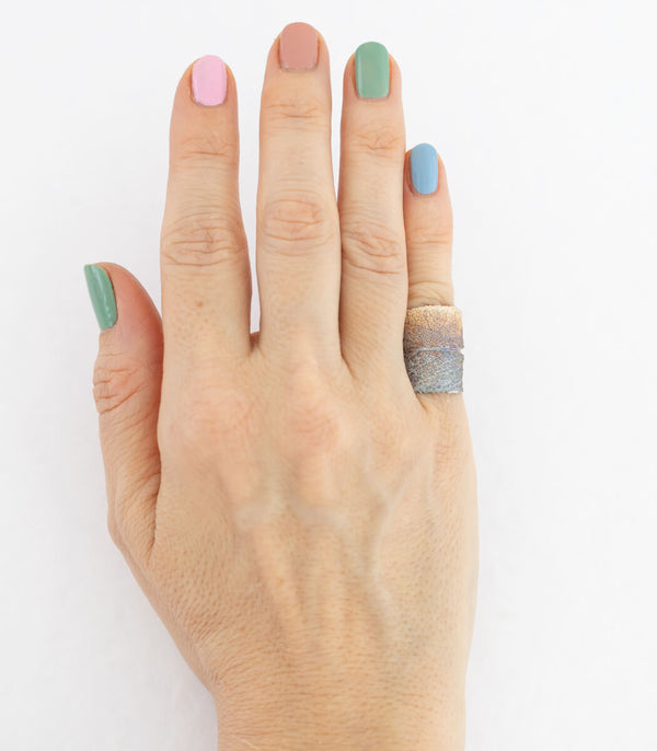 Salbei Ring Silber Gr. 54