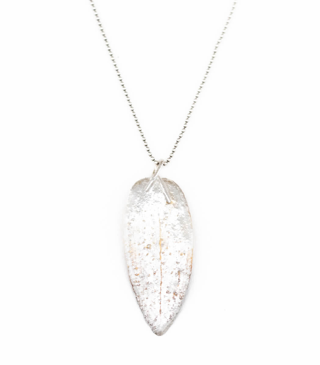 Salbeiblatt Anhänger Silber