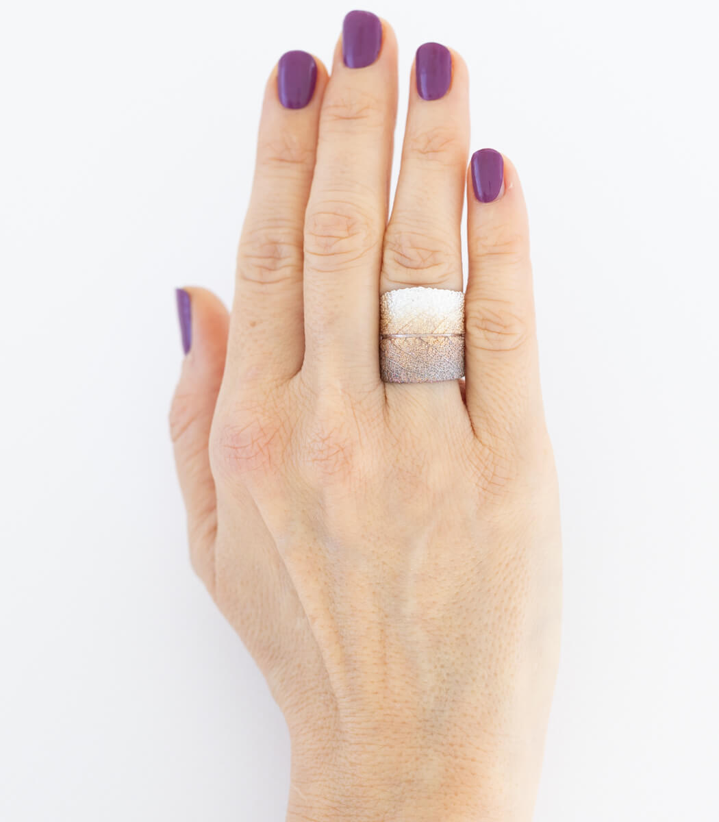 Silber Ring Salbei Gr. 57