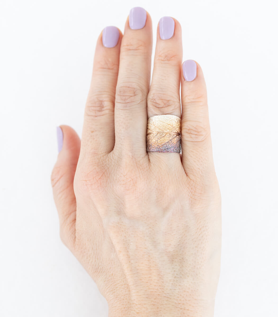 Salbei Ring Silber Gr. 55