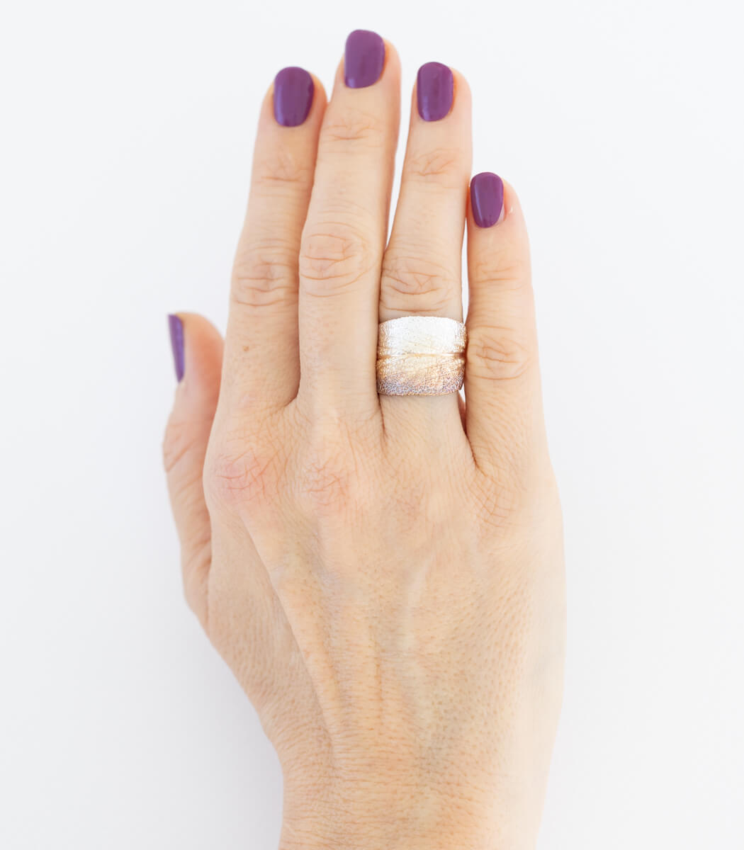 Salbei Ring Silber Gr. 58