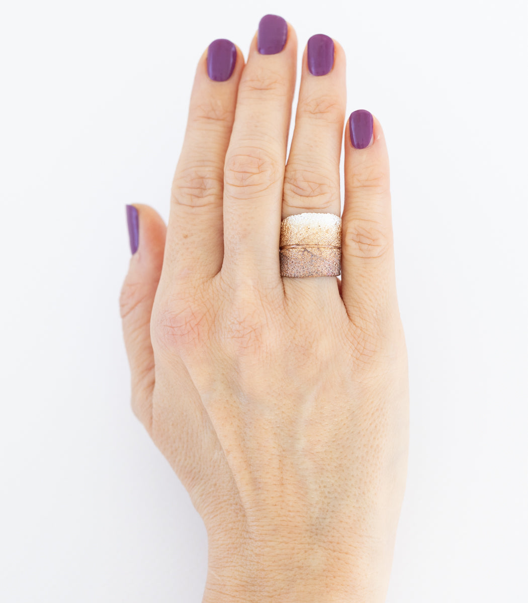 Silber Ring Salbei Gr. 58