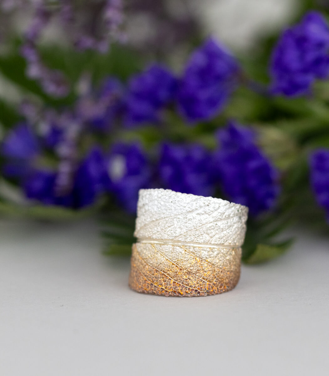 Salbei Ring Silber Gr. 56