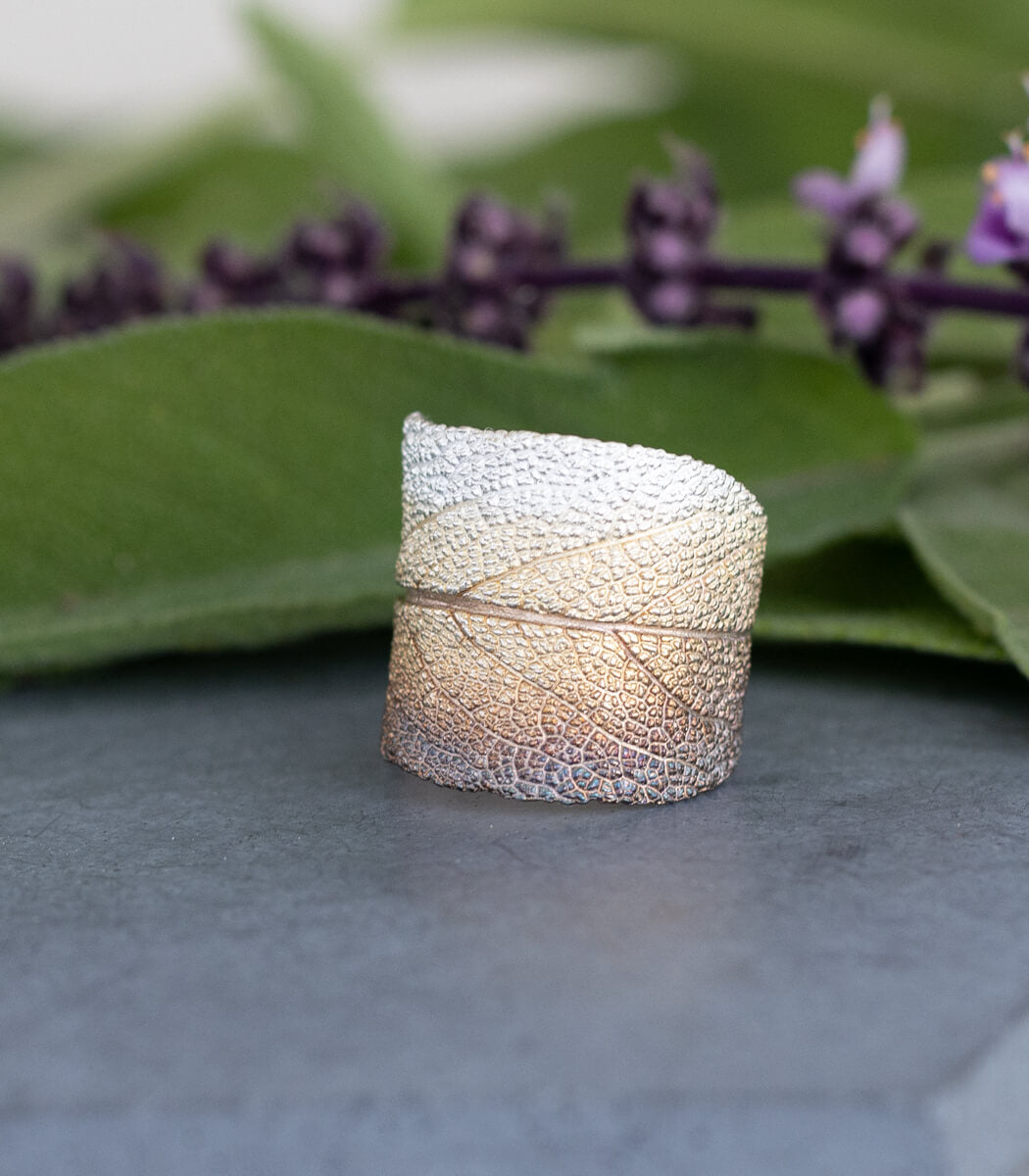 Salbei Ring Silber Gr. 63