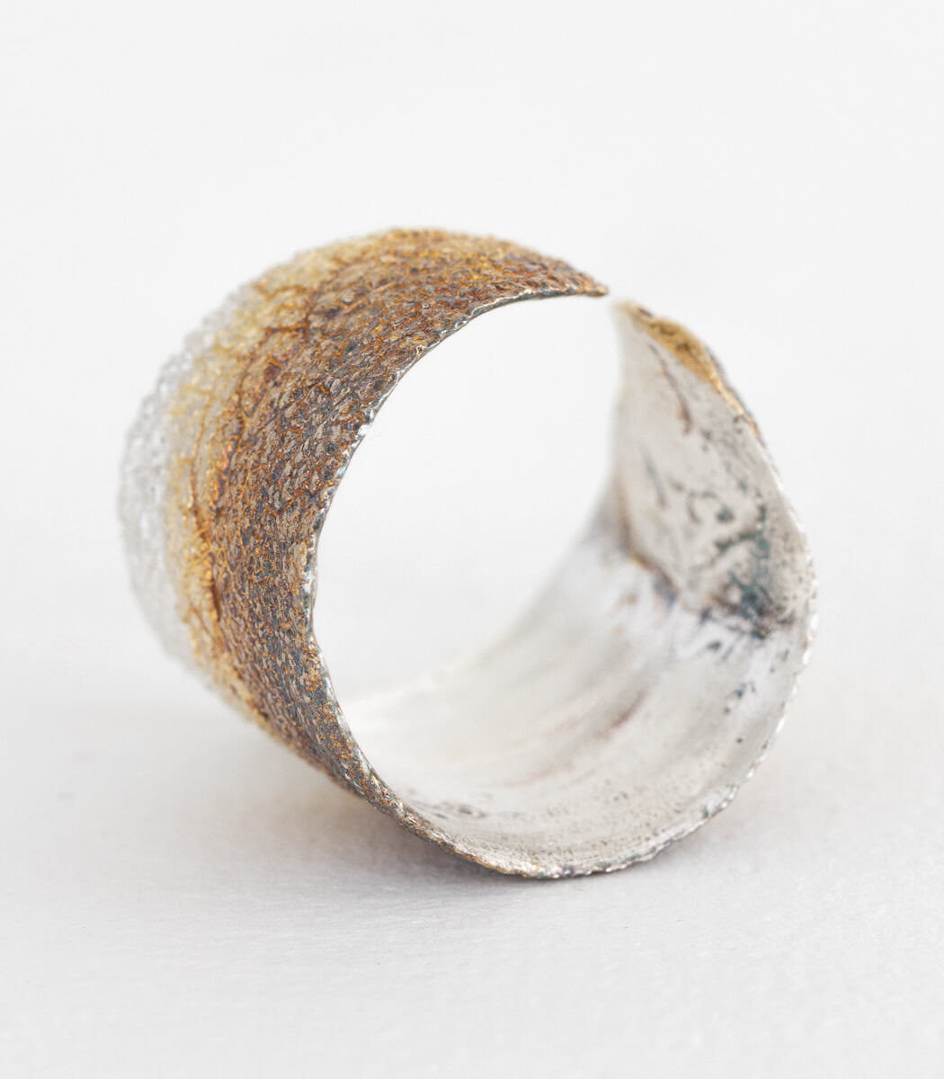 Silber Ring Salbei Gr. 58