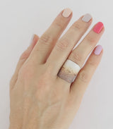 Silber Ring Salbei Gr. 57