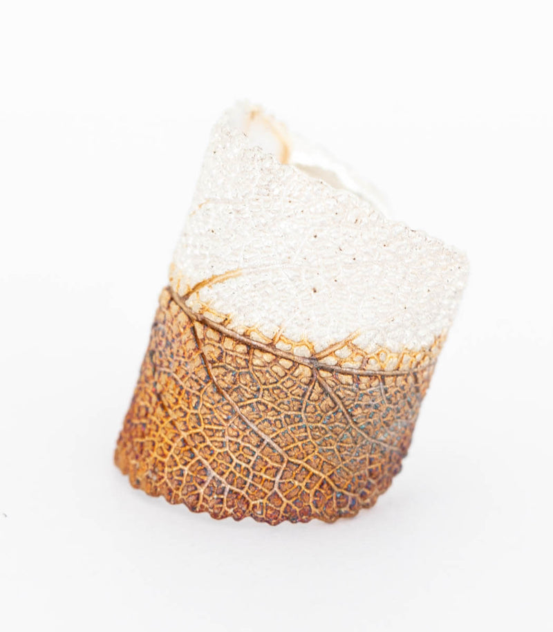 Silber Ring Salbei Gr. 48