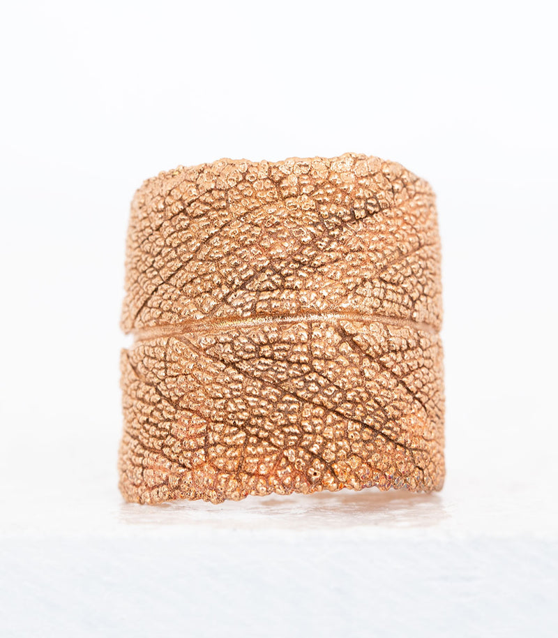 Bronze Ring Salbei Gr. 55