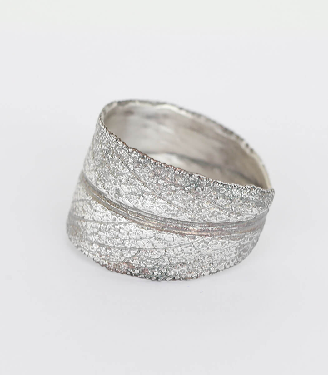 Silber Ring Salbei Gr. 60