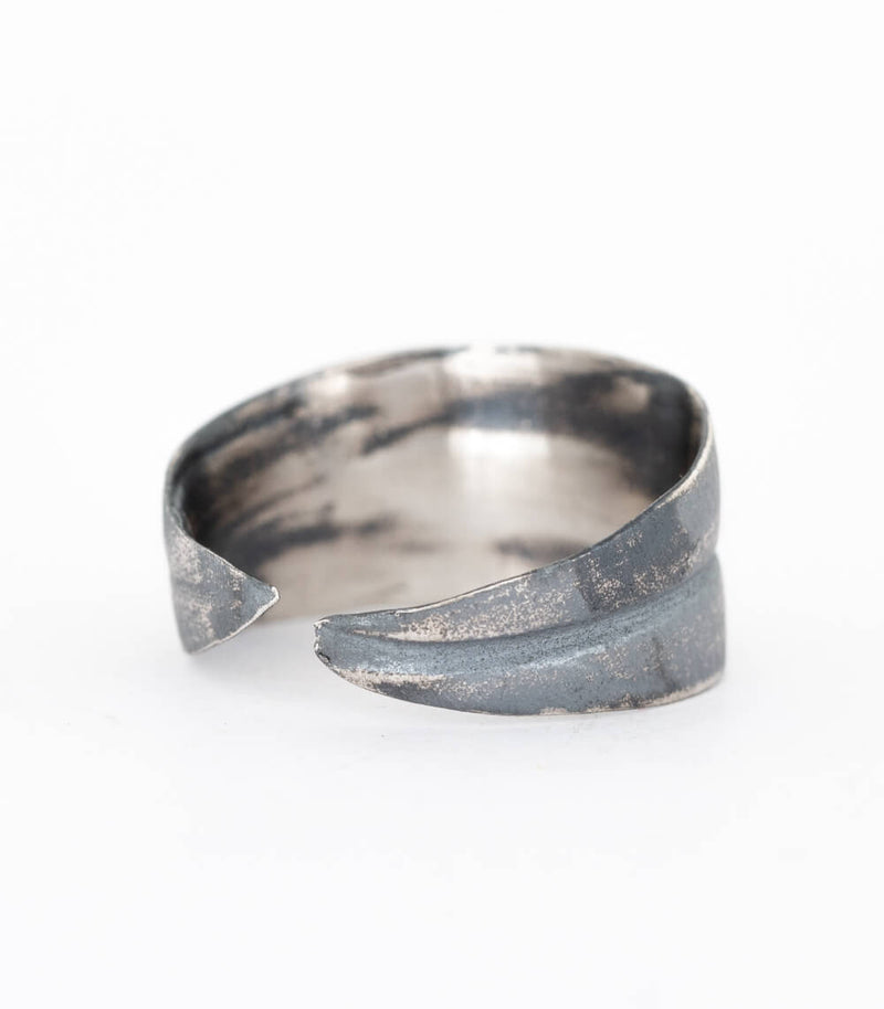 Silber Ring Olive Gr. 60
