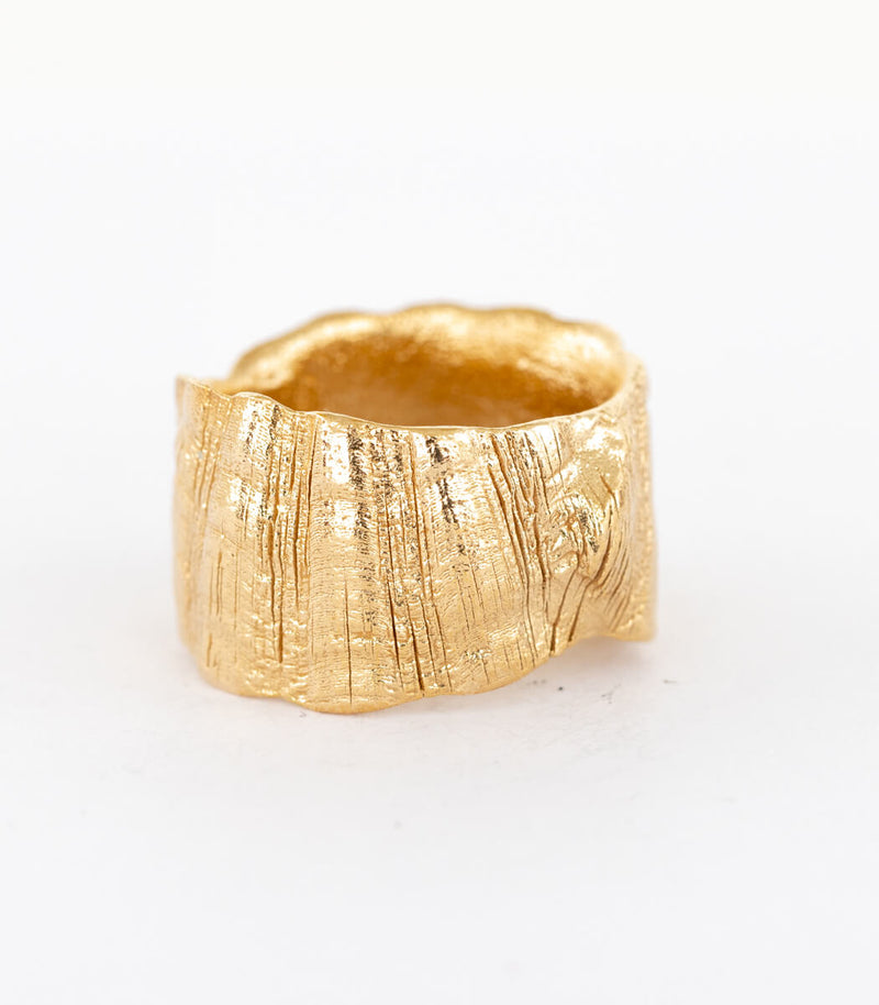 Bronze Ring Muschel Gr. 55
