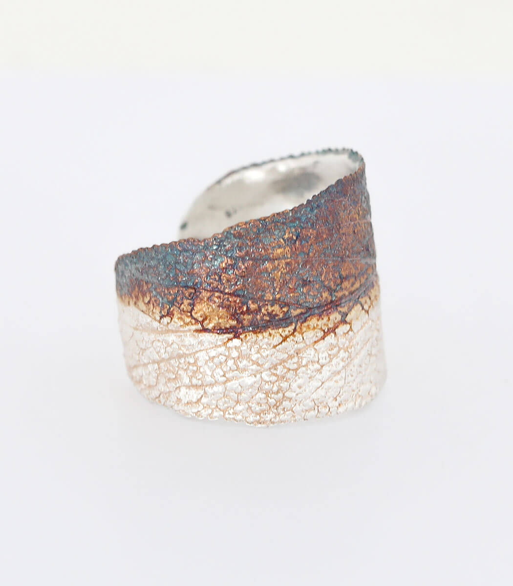 Silber Ring Salbei Gr. 52