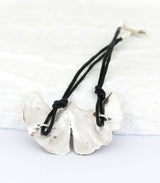Silber Armband Ginkgoblatt