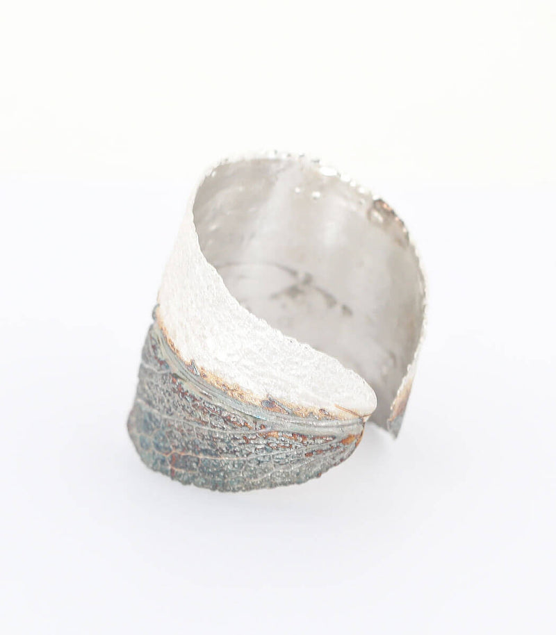 Silber Ring Salbei Gr. 61