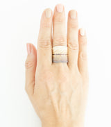 Silber Ring Salbei Gr. 65