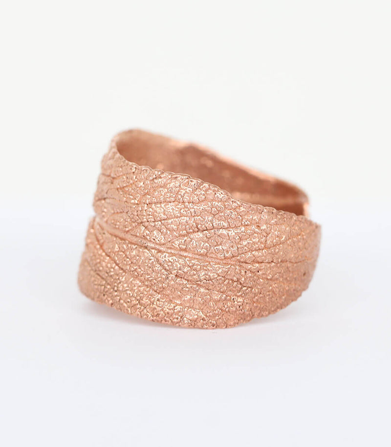 Bronze Ring Salbei Gr. 52