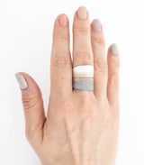Silber Ring Salbei Gr.62