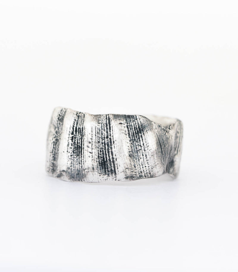 Silber Ring Muschel Gr.56