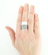 Silber Ring Salbei Gr. 61