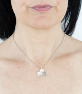 Silber Anhänger Herz