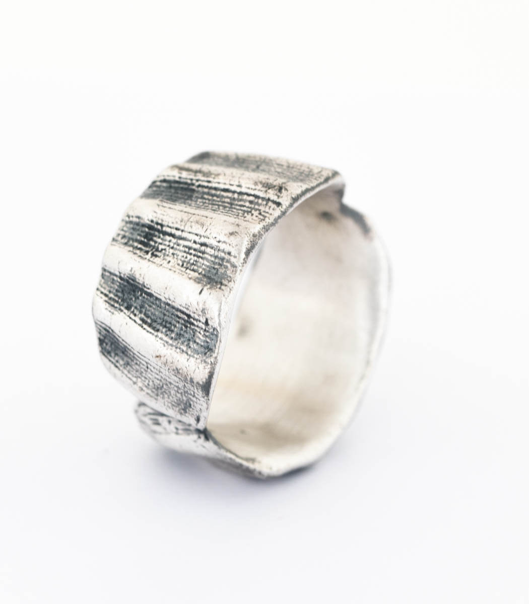 Silber Ring Muschel Gr.61