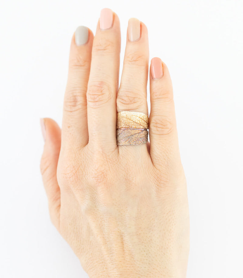 Silber Ring Salbei Gr. 57
