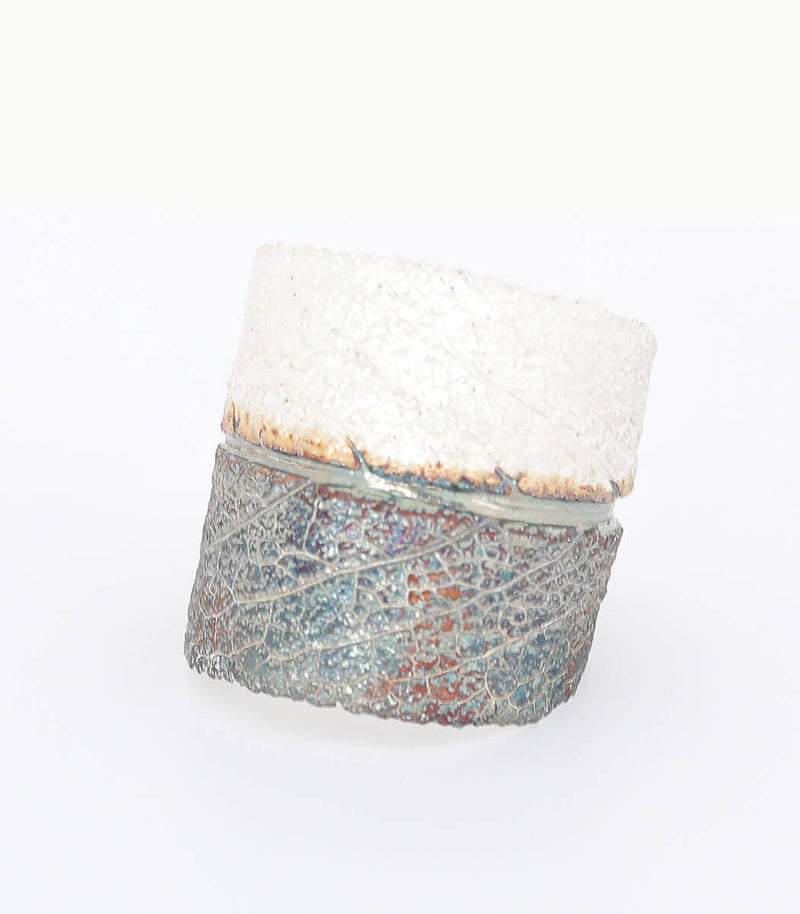 Silber Ring Salbei Gr. 61