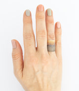 Silber Ring Salbei Gr. 55